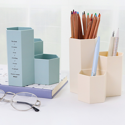 纯色笔筒简约创意时尚韩国小清新学生文具可爱桌面办公室用品收纳 - 360购物